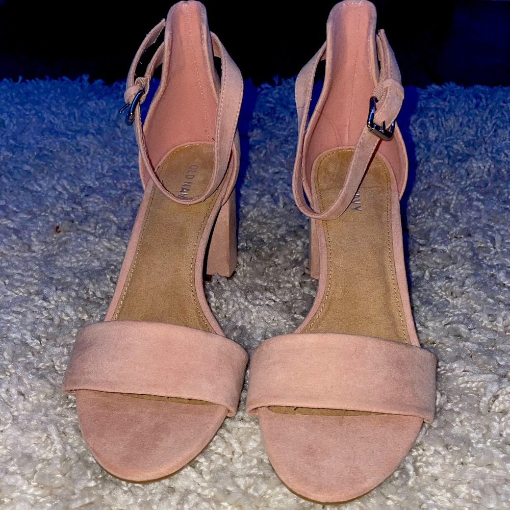 Pink Blush High Heel Sandals